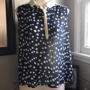 Peterpan collar blouse Chloe K size L